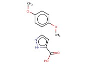 1H-吡唑-5-羧酸,3-(2,5-二<span class='lighter'>甲</span><span class='lighter'>氧</span><span class='lighter'>苯基</span>)-