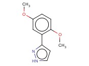 3-(2,5-二<span class='lighter'>甲</span><span class='lighter'>氧</span><span class='lighter'>苯基</span>)-1H-吡唑