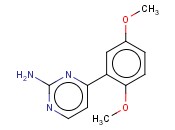 4-(2,5-DIMETHOXYPHENYL)PYRIMIDIN-2-AMINE