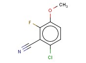 6-CHLORO-2-FLUORO-3-<span class='lighter'>METHOXYBENZONITRILE</span>