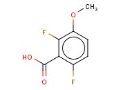 2,6-二<span class='lighter'>氟</span>-3-甲氧基<span class='lighter'>苯甲酸</span>