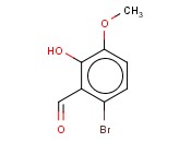 6-<span class='lighter'>溴</span>-2-羟基-3-甲氧基<span class='lighter'>苯</span><span class='lighter'>甲醛</span>