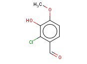 2-氯-3-羟基-4-甲<span class='lighter'>氧基</span><span class='lighter'>苯</span><span class='lighter'>甲醛</span>