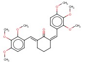2,6-BIS[(2,3,4-TRIMETHOXYPHENYL)METHYLENE]-CYCLOHEXANONE