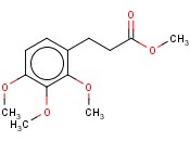 2,3,4-TRIMETHOXY-BENZENEPROPANOIC ACID, METHYL ESTER