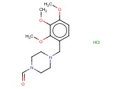 4-(2,3,4-TRIMETHOXYBENZYL)-1-PIPERAZINECARBOXALDEHYDE HYDROCHLORIDE