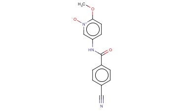 5-[(4-CYANOBENZOYL)AMINO]-2-METHOXY-1-PYRIDINIUMOLATE