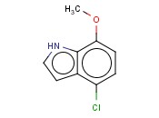 4-CHLORO-7-<span class='lighter'>METHOXYINDOLE</span>