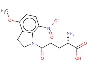(S)-α-氨基-2,3-二氢-4-<span class='lighter'>甲</span><span class='lighter'>氧基</span>-7-硝基-D-基-1H-<span class='lighter'>吲哚</span>-1-戊酸
