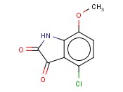 4-<span class='lighter'>氯</span>-7-甲氧基-1H-<span class='lighter'>吲哚</span>-2,3-二酮