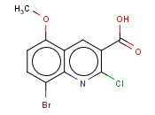 8-BROMO-2-CHLORO-5-METHOXYQUINOLINE-3-CARBOXYLIC ACID