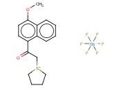 S-[2-(4-METHOXYNAPHTH-1-YL)-2-OXOETHYL]THIOLANIUM HEXAFLUOROANTIMONATE