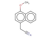 4-METHOXYNAPHTHALENE-1-<span class='lighter'>ACETONITRILE</span>