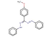 1,5-二<span class='lighter'>苯基</span>-3-(4-<span class='lighter'>甲</span><span class='lighter'>氧</span><span class='lighter'>苯基</span>)<span class='lighter'>甲</span>臢