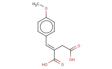 2-(4-METHOXYBENZYLIDENE)<span class='lighter'>SUCCINIC</span> ACID