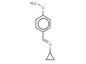 CYCLOPROPANAMINE, N-[(4-METHOXYPHENYL)METHYLENE]-