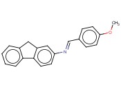 2-[(4-甲氧基<span class='lighter'>苯</span>亚甲基)<span class='lighter'>氨基</span>]芴