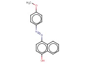 4-[(4-METHOXYPHENYL)DIAZENYL]-<span class='lighter'>1-NAPHTHOL</span>