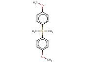 双(4-<span class='lighter'>甲</span><span class='lighter'>氧</span><span class='lighter'>苯基</span>)二甲基硅烷