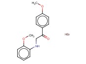 1-(4-METHOXYPHENYL)-2-[(2-METHOXYPHENYL)AMINO]ETHANONE <span class='lighter'>HYDROBROMIDE</span>