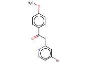 2-(4-BROMO-2-PYRIDINYL)-1-(4-METHOXYPHENYL)-ETHANONE