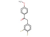 2-(3,4-<span class='lighter'>difluorophenyl</span>)-1-(4-methoxyphenyl)ethanone