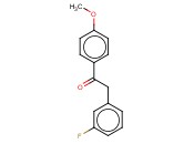 2-(3-fluorophenyl)-1-(4-methoxyphenyl)ethanone