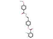 4-(2-(4-METHOXYBENZOYL)CARBOHYDRAZONOYL)PHENYL <span class='lighter'>2-CHLOROBENZOATE</span>