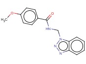 N-(1H-BENZOTRIAZOL-1-YLMETHYL)-4METHOXYBENZAMIDE