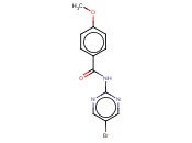 <span class='lighter'>N-</span>(5-BROMO-2-PYRIMIDINYL)-4-METHOXYBENZENECARBOXAMIDE