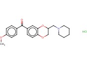 <span class='lighter'>P-METHOXYPHENYL</span> <span class='lighter'>3-PIPERIDINOMETHYL-1,4-BENZODIOXAN-6-YL</span> KETONE <span class='lighter'>HYDROCHLORIDE</span>