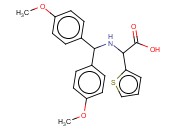 N-BIS(4-METHOXYPHENYL)-2-(THIOPHEN-2-YL)-DL-GLYCINE