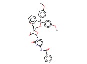 N-(1-((1R,3R,4S,7R)-1-((BIS(4-METHOXYPHENYL)(PHENYL)METHOXY)METHYL)-7-HYDROXY-2,5-DIOXABICYCLO[2.2.1]HEPTAN-3-YL)-5-METHYL-2-OXO-1,2-DIHYDROPYRIMIDIN-4-YL)BENZAMIDE