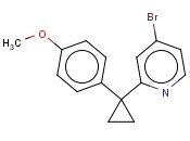 4-BROMO-2-(1-(4-METHOXYPHENYL)CYCLOPROPYL)PYRIDINE