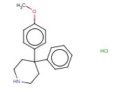 4-(4-METHOXYPHENYL)-<span class='lighter'>4-PHENYLPIPERIDINE</span> HYDROCHLORIDE