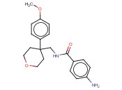 4-AMINO-N-((4-(4-METHOXYPHENYL)TETRAHYDRO-2H-PYRAN-4-YL)METHYL)BENZAMIDE