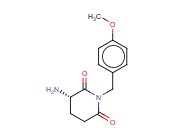 (3S)-3-<span class='lighter'>氨基</span>-1-[(4-甲氧基苯基)甲基]-2,6-<span class='lighter'>哌啶</span>二<span class='lighter'>酮</span>