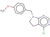 4-CHLORO-7-(4-METHOXYBENZYL)-6,7-DIHYDRO-5H-PYRROLO[2,3-D]PYRIMIDINE