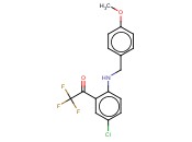 N-(4-甲氧基苄基)-4-氯-2-三氟乙酰苯胺