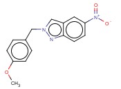 2-(4-METHOXYBENZYL)-5-NITRO-2H-INDAZOLE