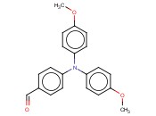 4-二对甲<span class='lighter'>氧基</span>苯胺基<span class='lighter'>苯</span><span class='lighter'>甲醛</span>
