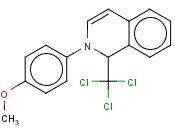 2-(4-METHOXYPHENYL)-1-TRICHLOROMETHYL-1,2-DIHYDROISOQUINOLINE
