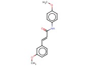 (2E)-3-(3-METHOXYPHENYL)-N-(4-METHOXYPHENYL)-2-PROPENAMIDE