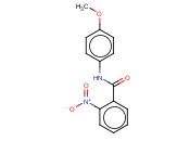 N-(4-<span class='lighter'>甲</span><span class='lighter'>氧基</span>苯基)-2-<span class='lighter'>硝基苯</span>甲酰胺