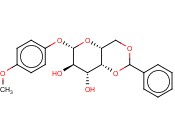 4-<span class='lighter'>甲</span><span class='lighter'>氧</span><span class='lighter'>苯基</span>-4,6-O-苯亚甲基-β-D-吡喃半乳糖苷