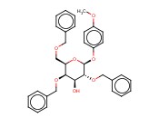 4-<span class='lighter'>甲</span><span class='lighter'>氧</span><span class='lighter'>苯基</span>-2,4,6-三-O-苄基-Β-D-吡喃半乳糖苷
