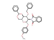 4-<span class='lighter'>甲</span>氧苯基3-O-苄基-4,6-O-<span class='lighter'>苯</span>亚甲基-2-脱氧-2-<span class='lighter'>苯</span><span class='lighter'>二甲</span>酰亚<span class='lighter'>氨基</span>-β-D-吡喃葡萄糖苷
