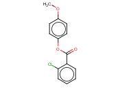 4-METHOXYPHENYL <span class='lighter'>2-CHLOROBENZOATE</span>