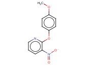 2-(4-<span class='lighter'>甲</span>氧<span class='lighter'>苯</span><span class='lighter'>氧基</span>)-3-<span class='lighter'>硝基</span>吡啶