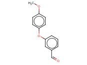 3-(4-<span class='lighter'>甲</span><span class='lighter'>氧基</span><span class='lighter'>苯</span><span class='lighter'>氧基</span>)<span class='lighter'>苯</span>甲醛